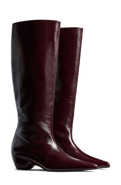 Khaite Sybil Pointed Toe Boot