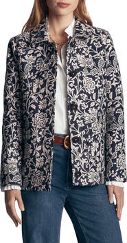 Boden Fife Jacquard Chore Jacket