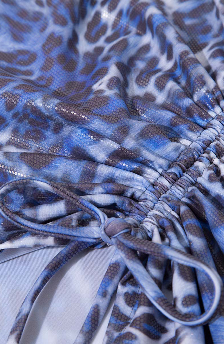 Luna B Grace Skirt, Alternate, color, Leopard Blue