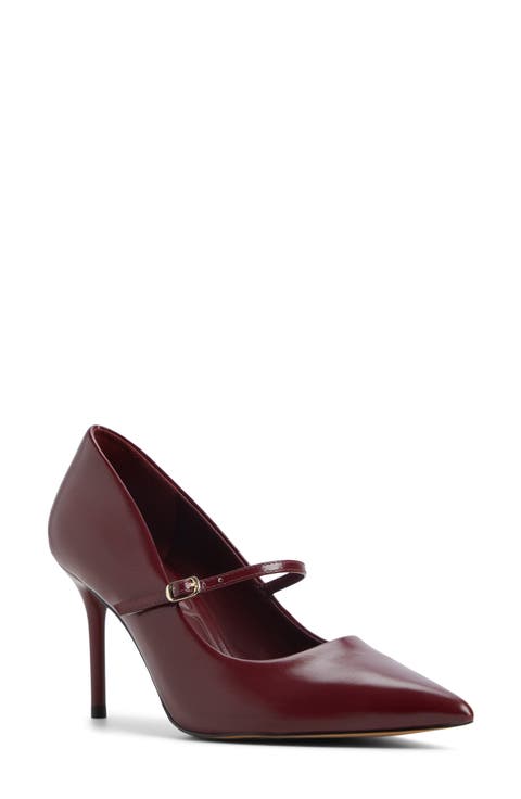Eledeladar Pointed Toe Mary Jane Pump (Women)