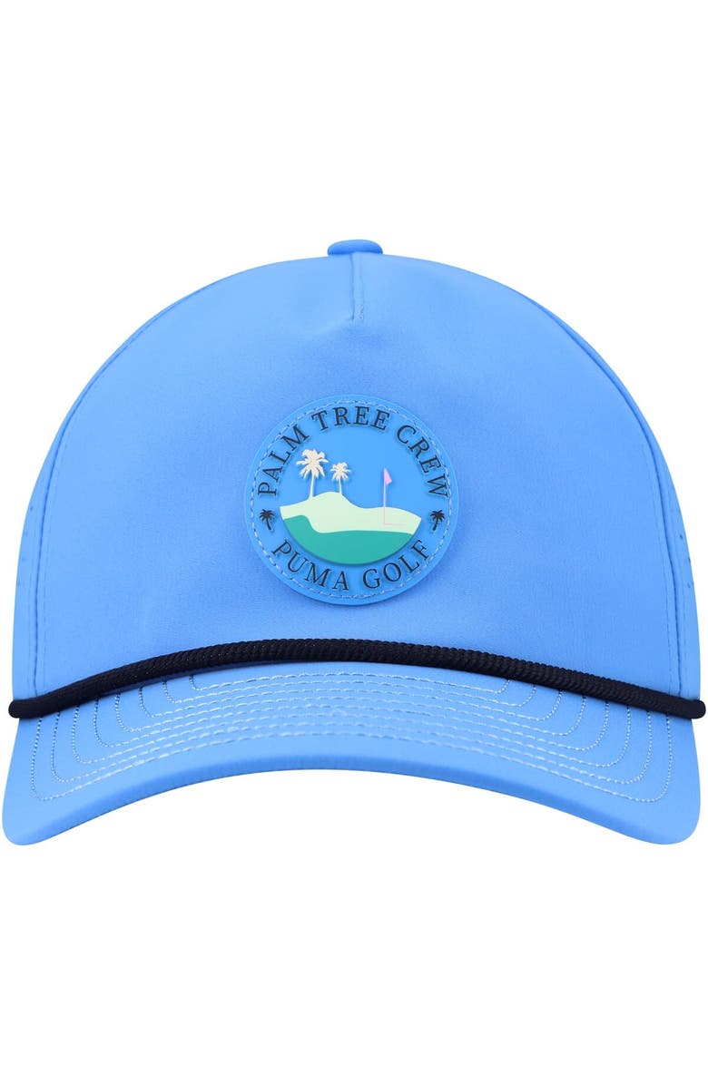 PUMA Men Puma x PTC Blue WM Phoenix Open Tech Rope Adjustable Hat, Alternate, color, Blue
