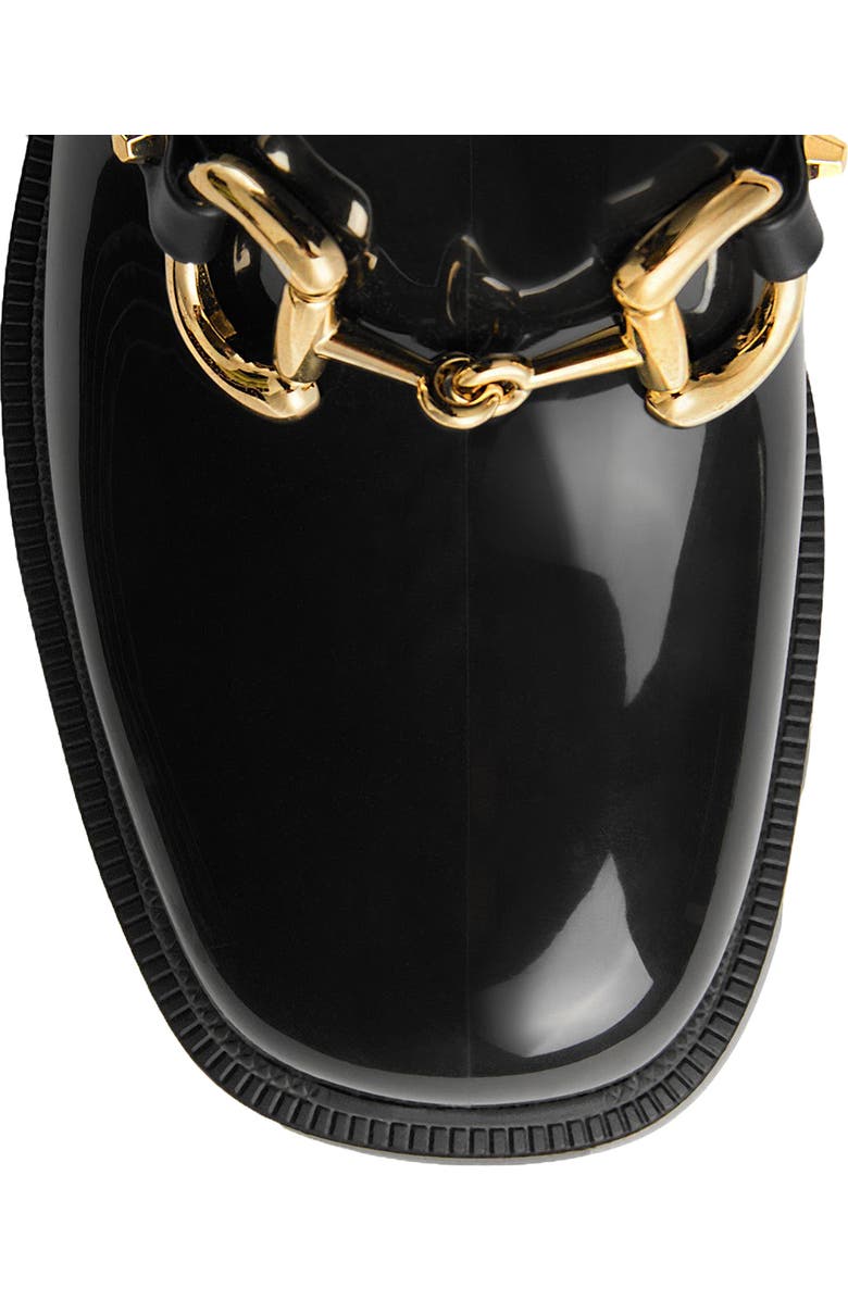 Gucci Trip Horsebit Rain Boot, Alternate, color,
