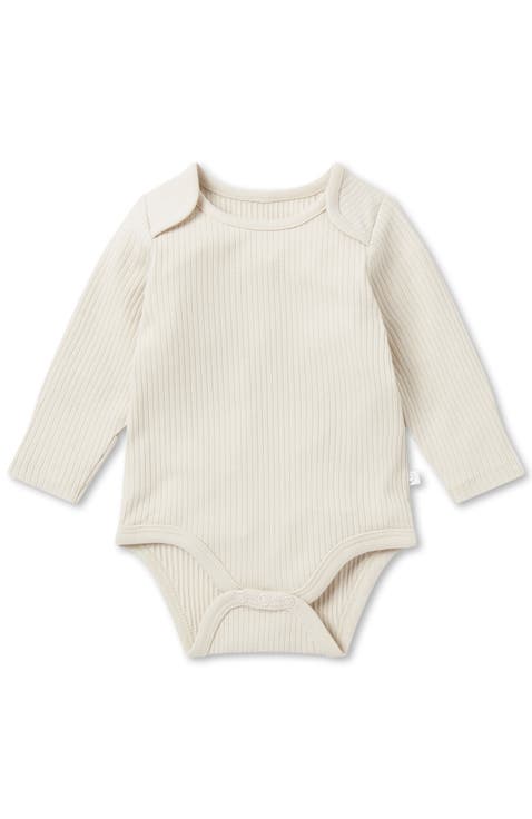 Ribbed Long Sleeve Bodysuit (Baby)