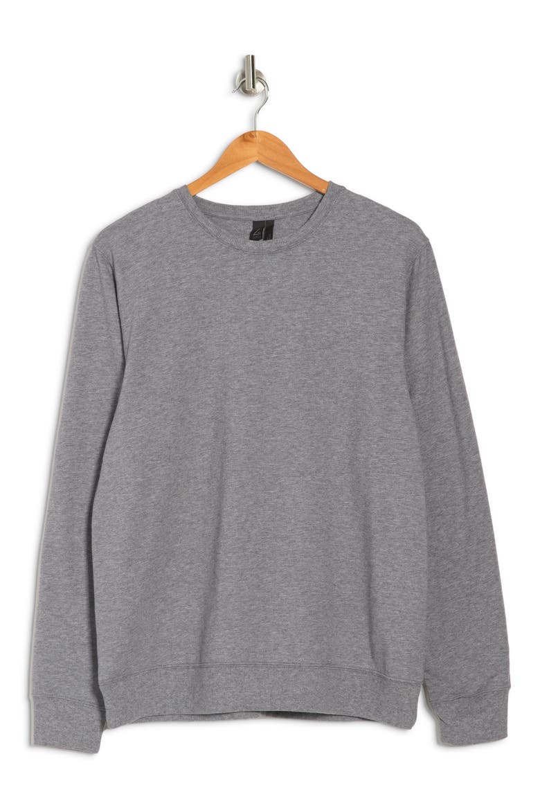 Rogue Fleece Pullover, Alternate, color, GREY DARK HEATHER