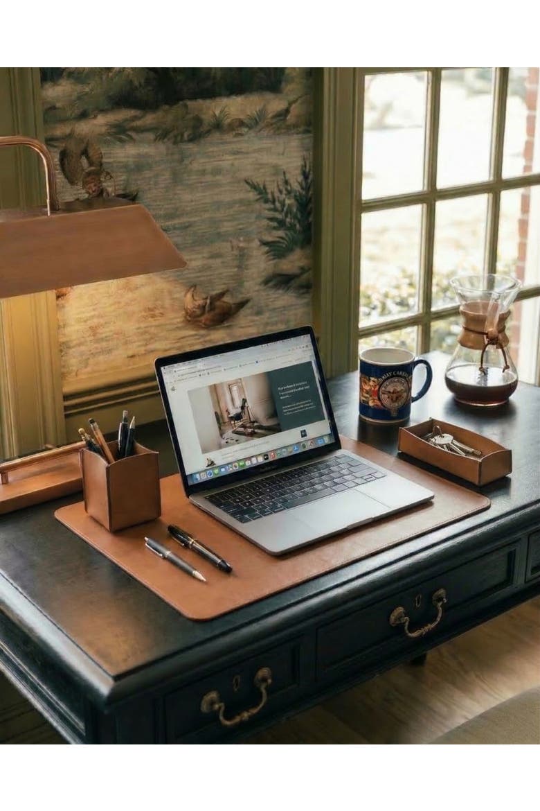 Rushmore Leather Desk Set, Alternate, color, Tan
