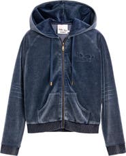 Desigual x Masha Popova Velour Zip Hoodie