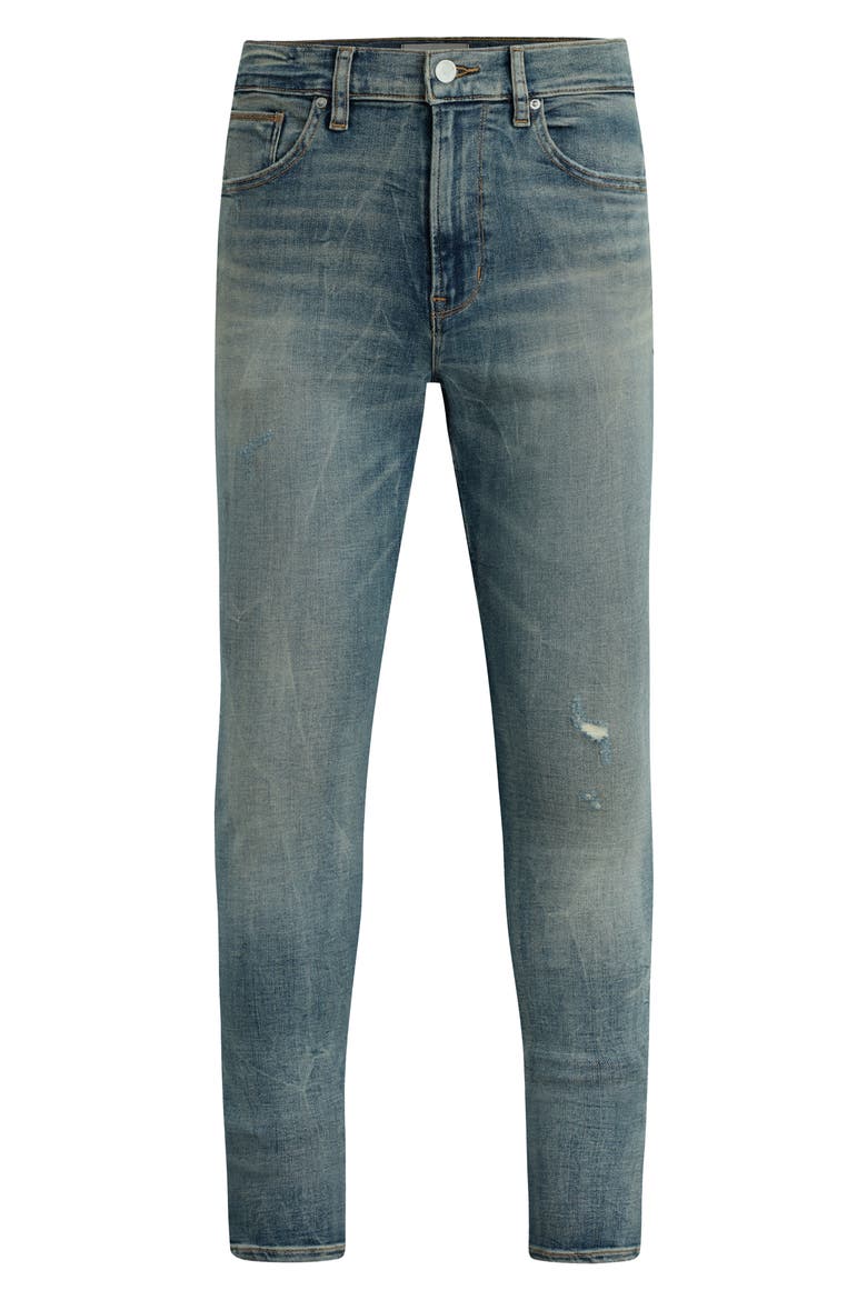Zack Distressed Skinny Jeans, Alternate, color, NATIONAL
