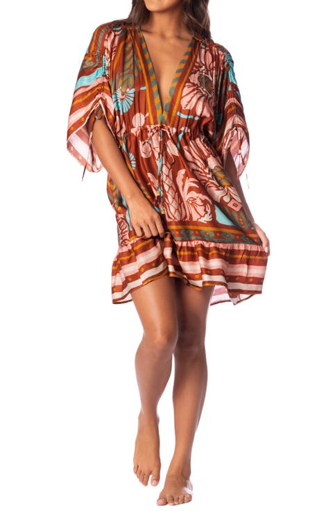 Garden Engraving Divinise Cover-Up Dress