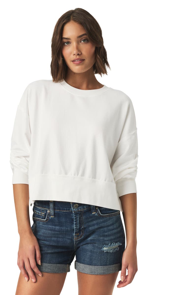 Splendid Hayden Off the Shoulder Sweatshirt, Alternate, color, 