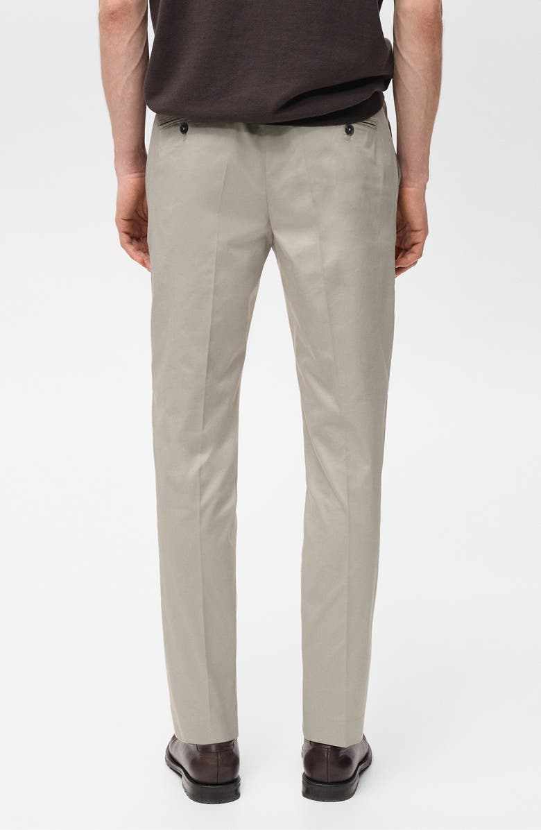 MANGO Dublino Slim Fit Twill Chinos, Alternate, color, 