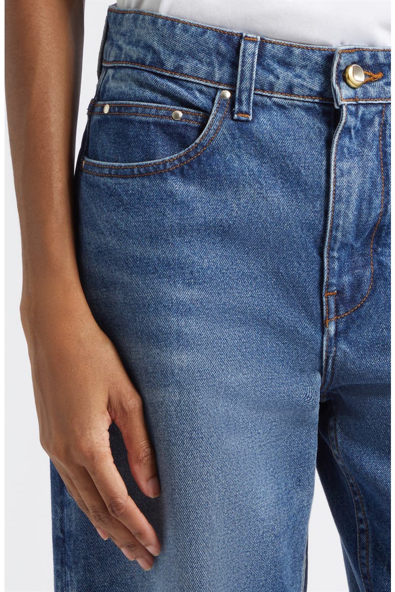 Rider Low Rise Barrel Leg Jeans, Alternate, color, CLOUD WASH