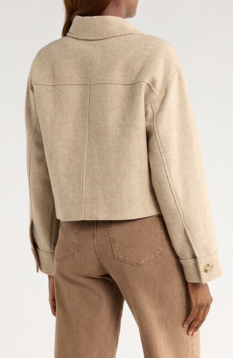 PAIGE Alfie Wool Jacket, Alternate, color, Taupe Multi