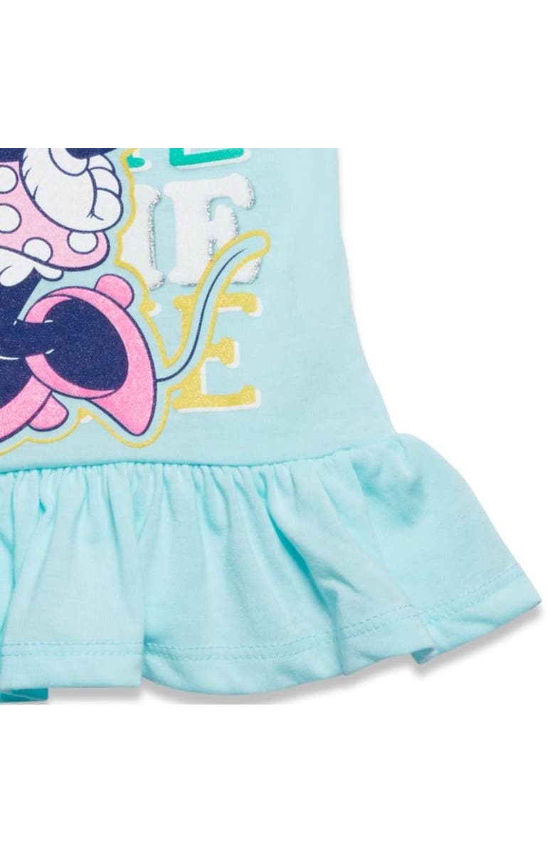 Disney Minnie Mouse Tank Top & French Terry Shorts Set, Alternate, color, Blue