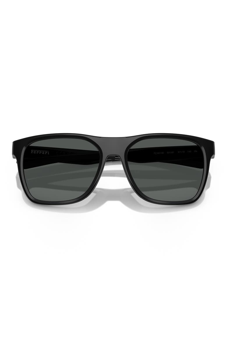 57mm Square Sunglasses, Alternate, color, GREY