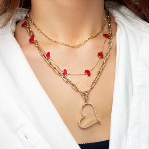 The Lovery Fine Jewelry Round Gold Charm Holder In Gold