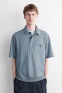 COS Fluid Jersey Polo Shirt