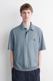 COS Fluid Jersey Polo Shirt
