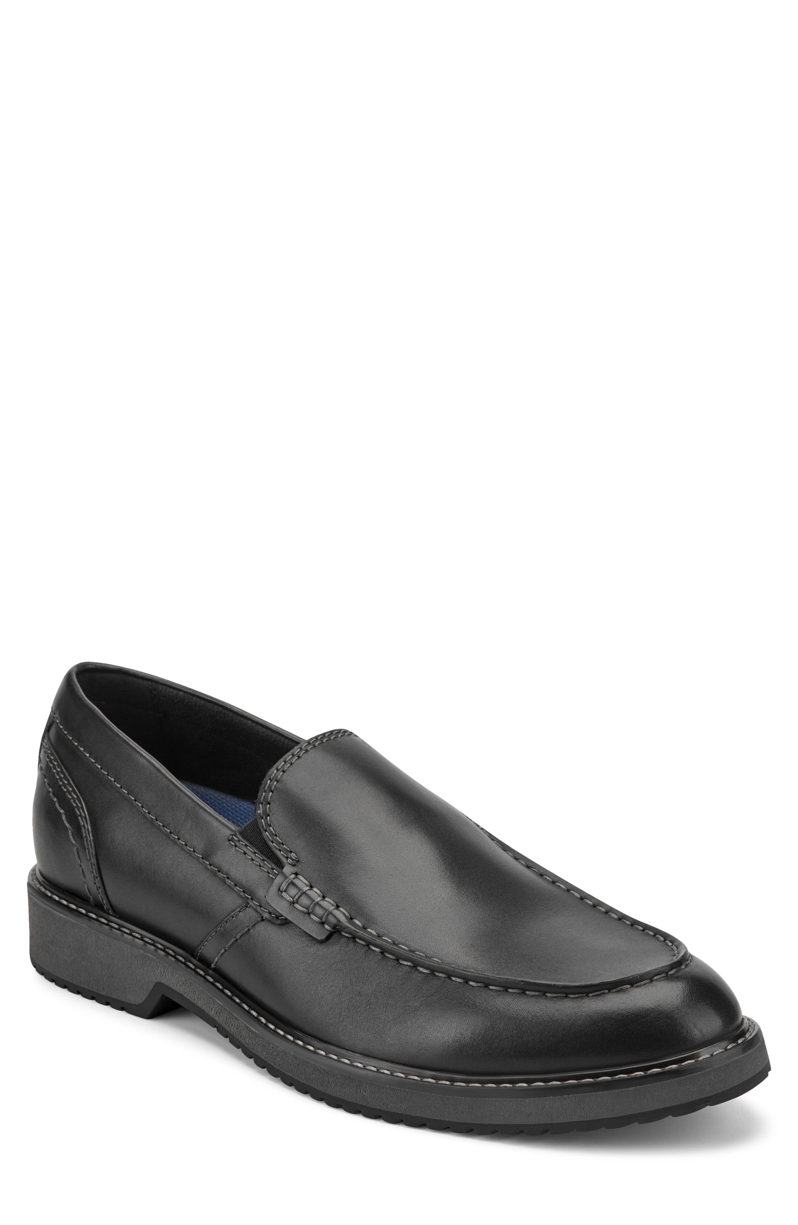 Rockport Cristian Loafer - Wide Width Available, Main, color, Black