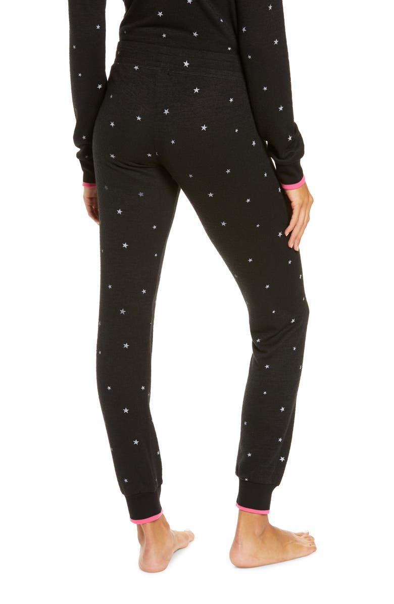 PJ Salvage Star Print Sweatpants, Alternate, color, 