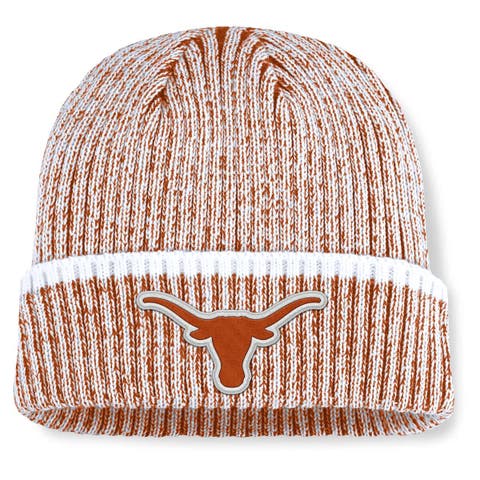 Men's Fanatics  Texas Orange/White Texas Longhorns Haze Cuffed Knit Hat