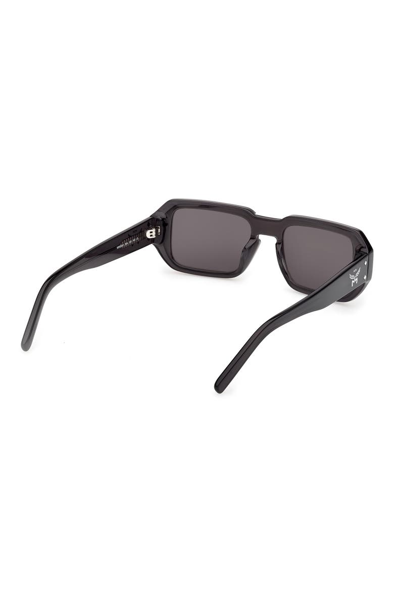 Geometric Sunglasses, Alternate, color, GREY / PALLADIUM / SHINY SMOKE