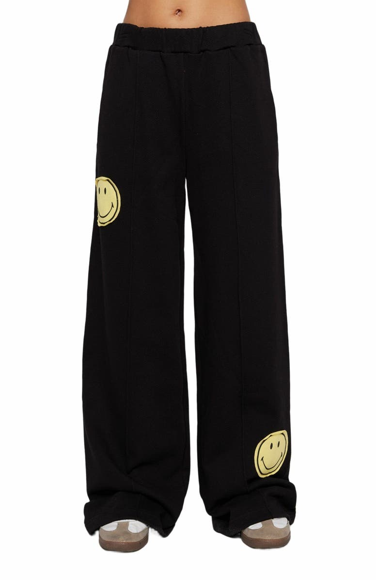 Samii Ryan | Smiley Straight Leg Pants , Black , XX-Large , 6, Alternate, color, Black