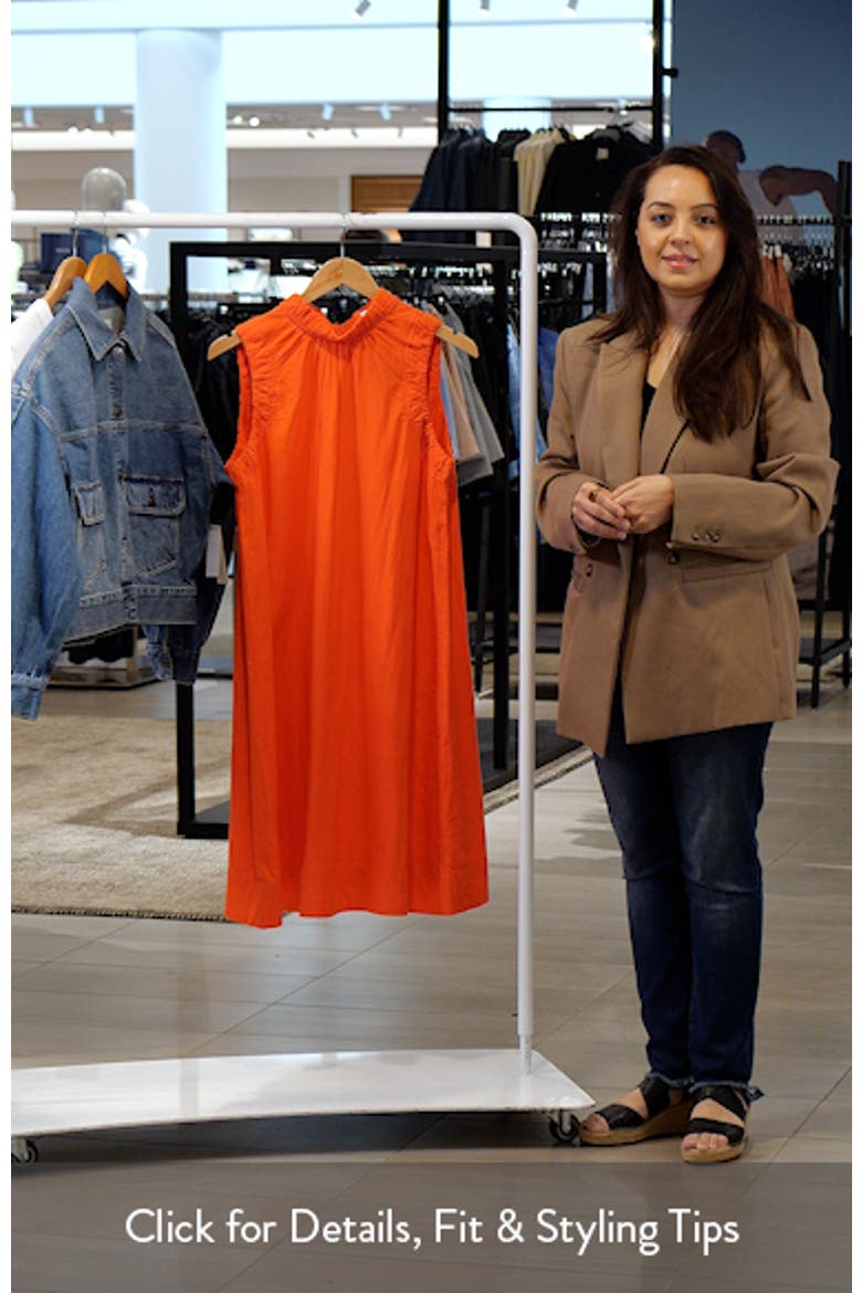 Kelley Linen Blend Sleeveless Dress video