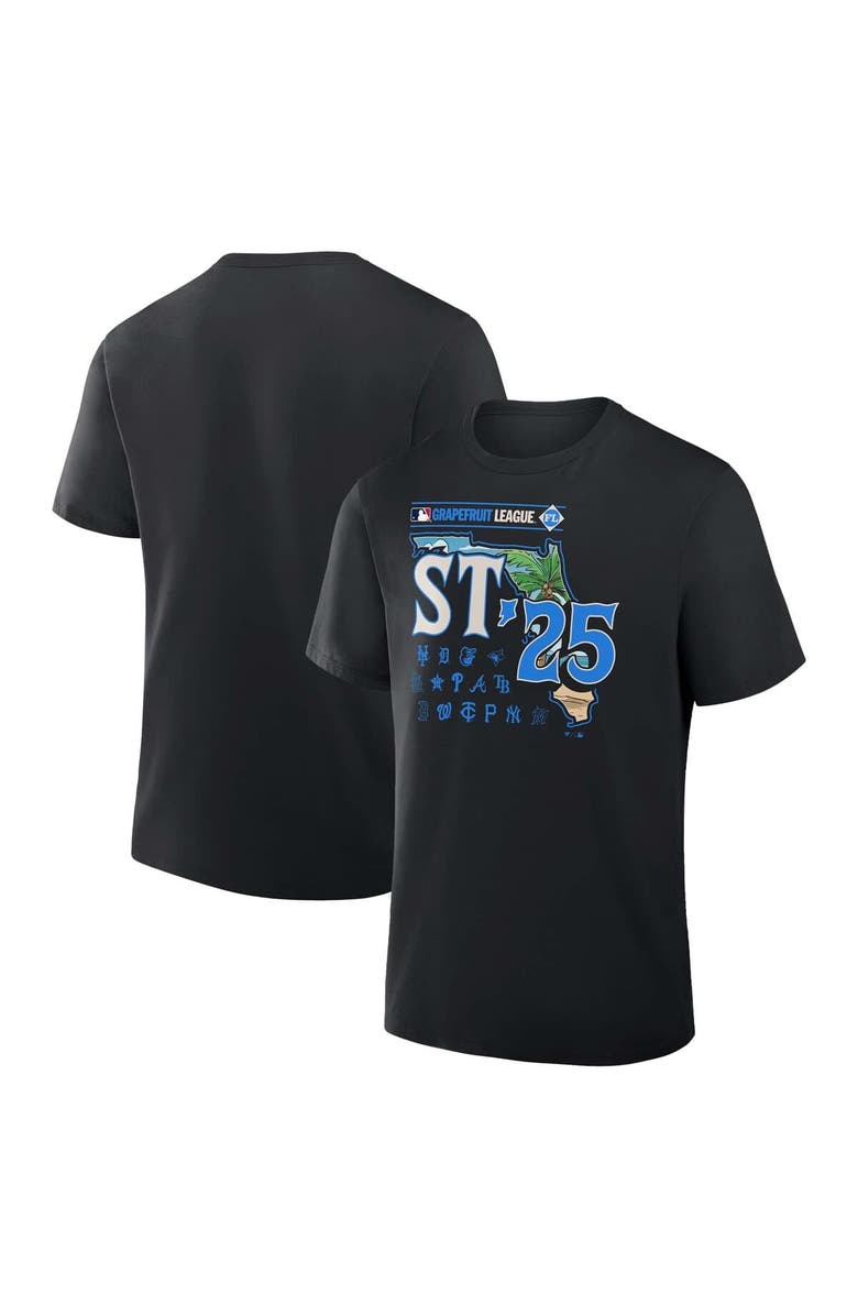 FANATICS Men's Fanatics Black 2025 Spring Training Grapefruit League Local Favorite T-Shirt, Main, color, 