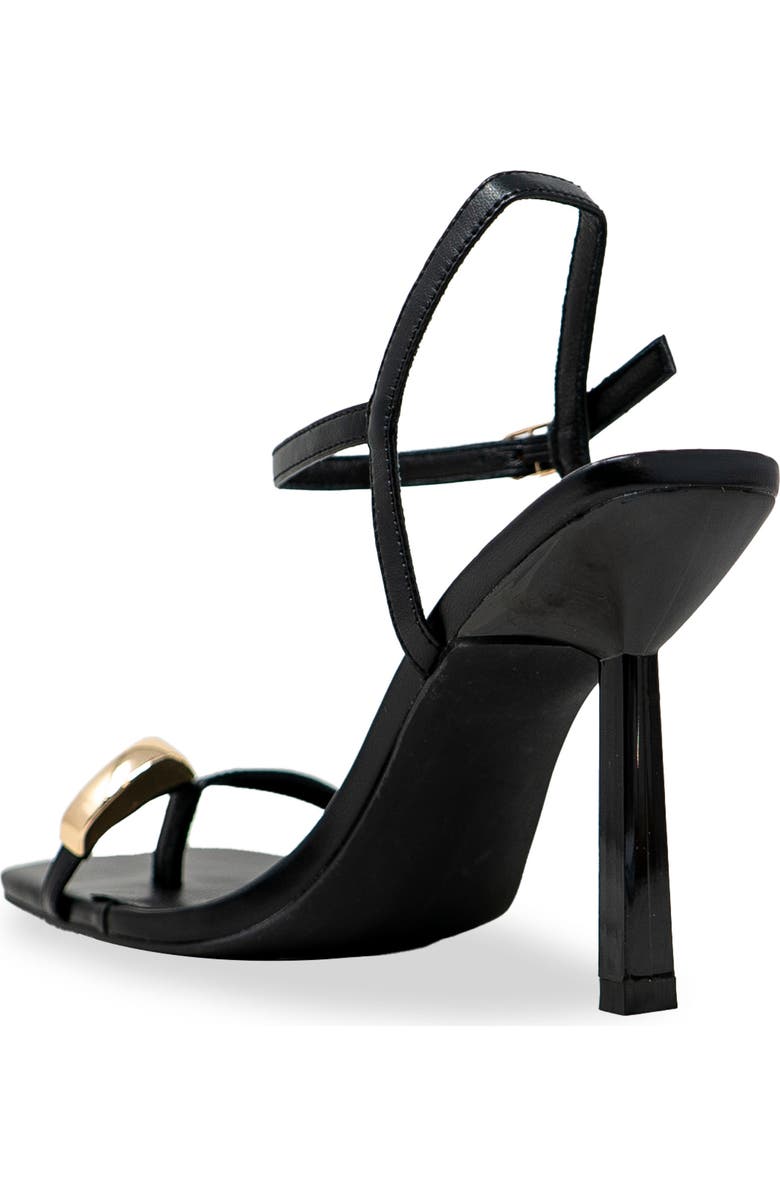 CHASE AND CHLOE Kamiko Square Toe Sandal, Alternate, color,