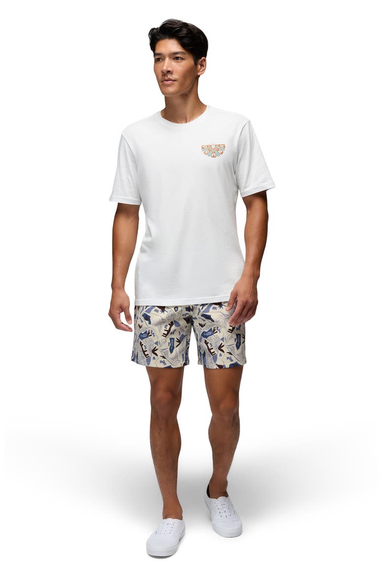 Stretch Zion™ Pull-On Shorts, Alternate, color, BEACH PEBBLE WATERSHED