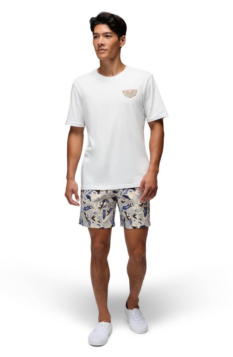 prAna Stretch Zion<sup>™</sup> Pull-On Shorts, Alternate, color, Beach Pebble Watershed