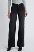 Wit & Wisdom Sam High Waist Wide Leg Jeans