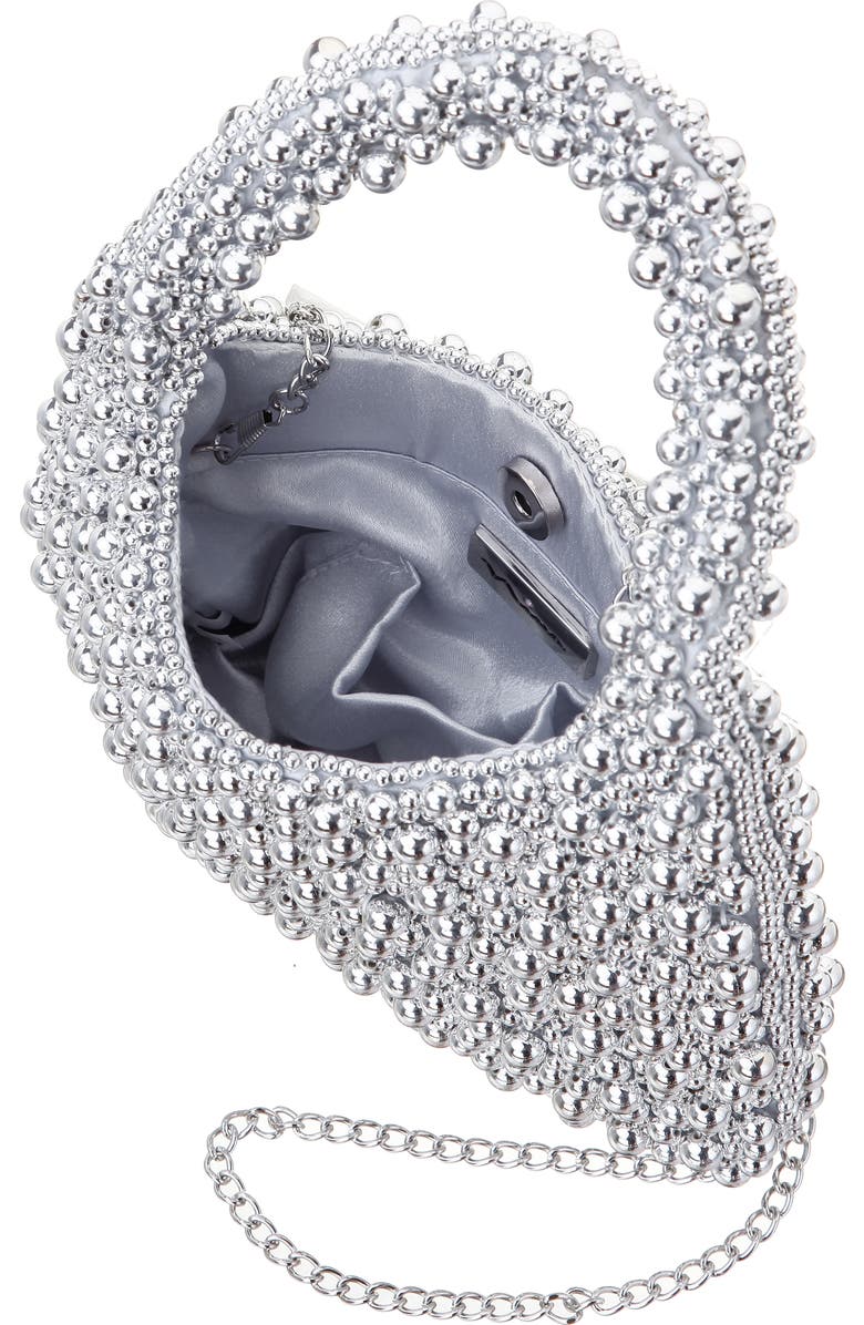 Nina Zariah Bubble Bead Top Handle Bag, Alternate, color,