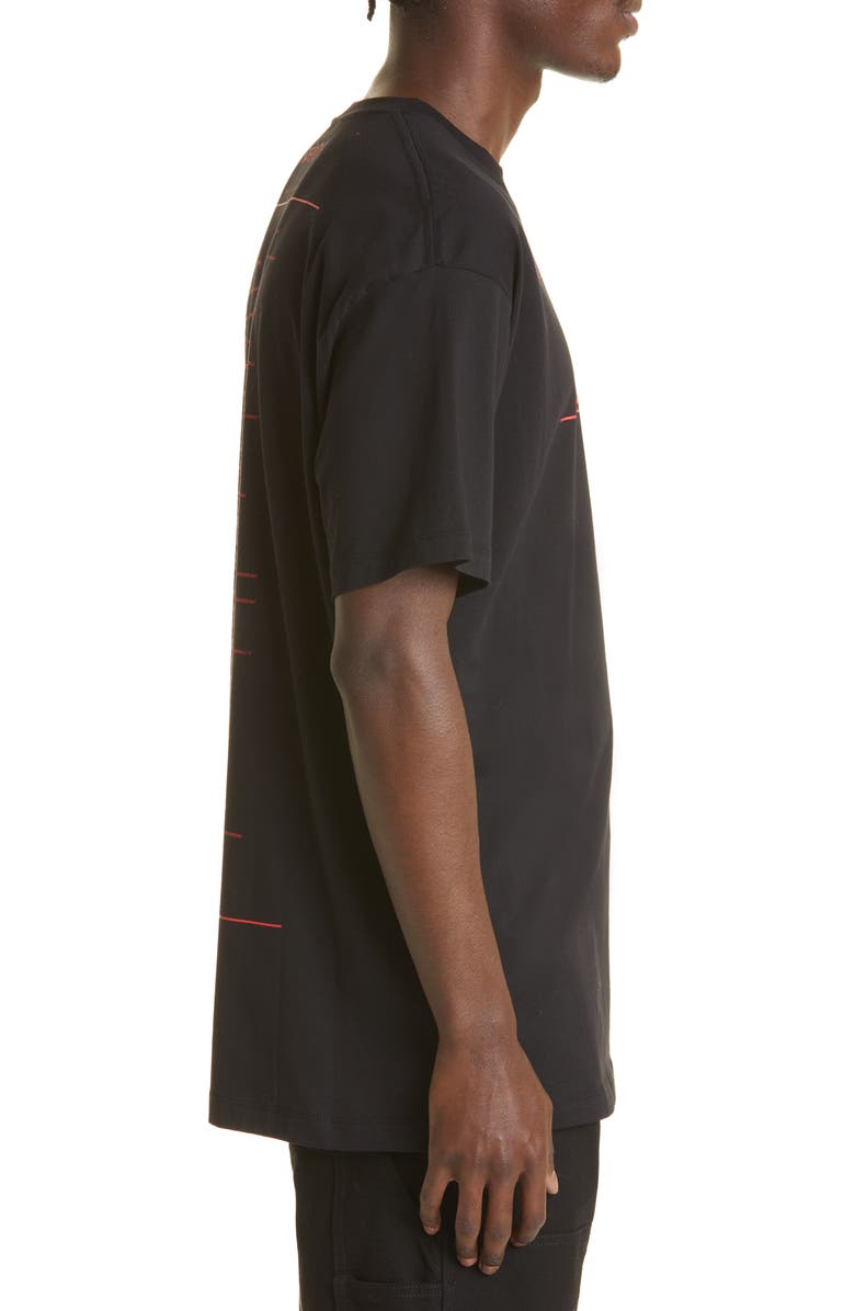 Raf Simons Tour Oversize Graphic Tee, Alternate, color,