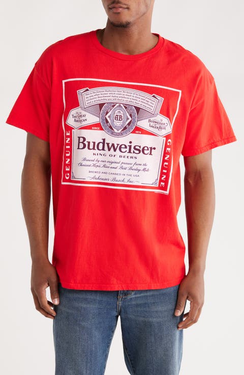 Budweiser King of Beers Graphic T-Shirt