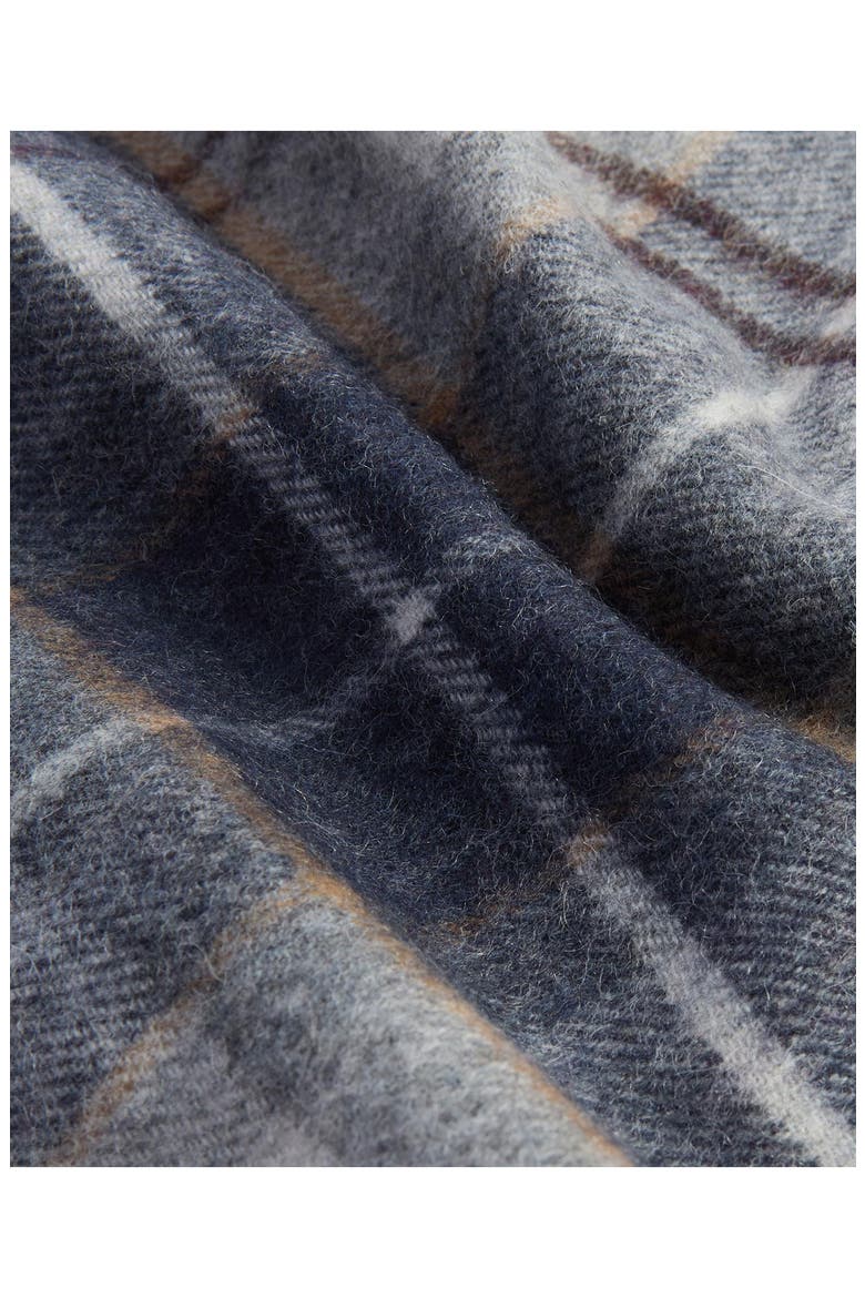 Wool & Cashmere Scarf, Alternate, color, GREY MIDNIGHT TARTAN