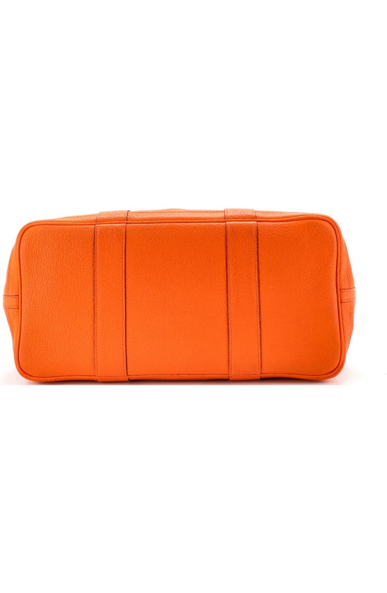 Pre-Owned Hermes Garden Party Tote Leather 36, Alternate, color, Orange H