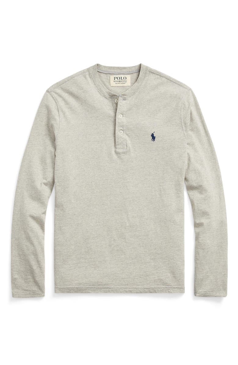 Polo Ralph Lauren Slub Jersey Henley, Alternate, color,