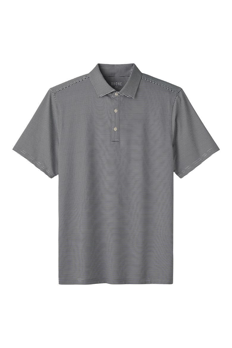 Drive Time Performance Polo, Alternate, color, TRUE NAVY/ WHITE STRIPE
