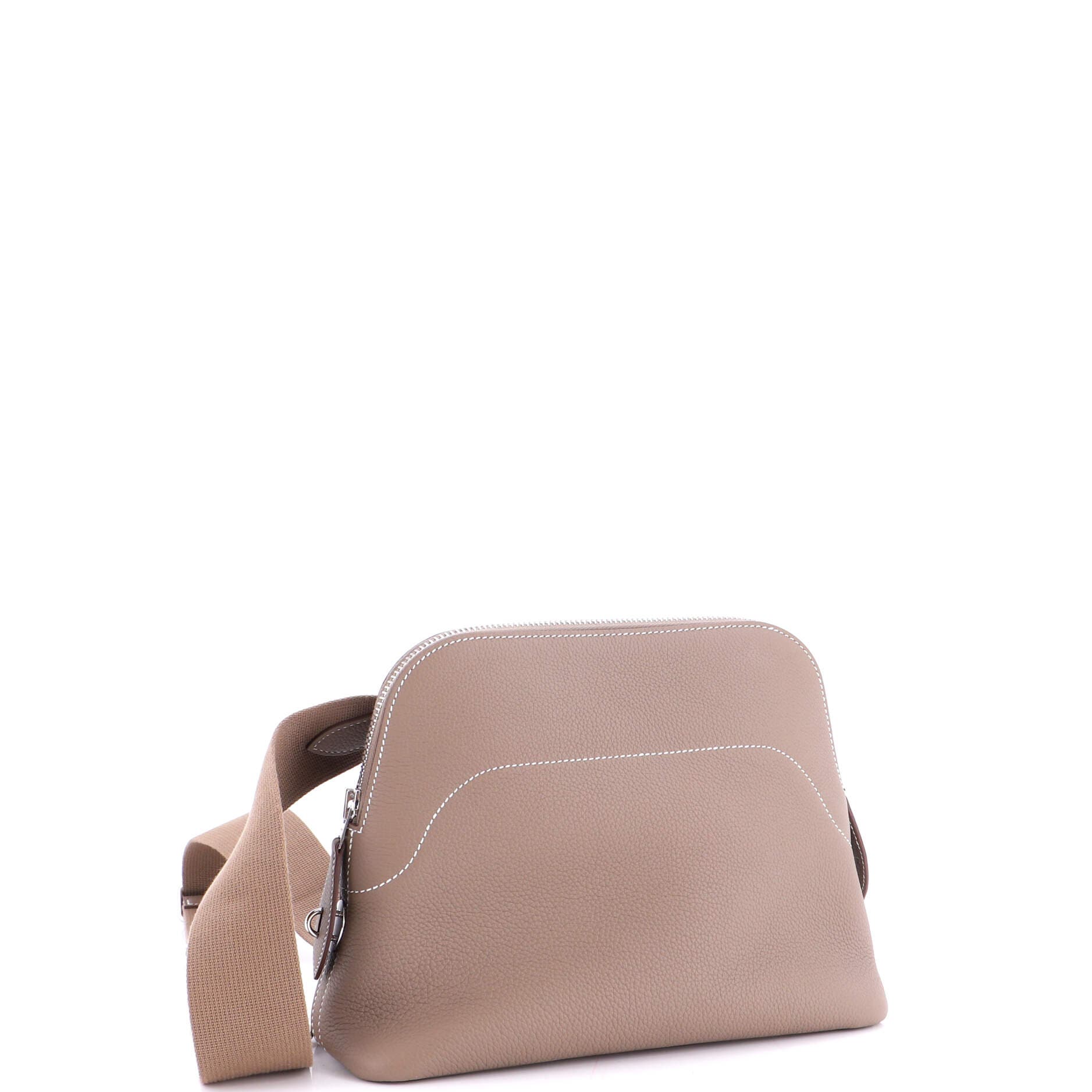 Bolide Messenger Bag Togo, Alternate, color, Etoupe