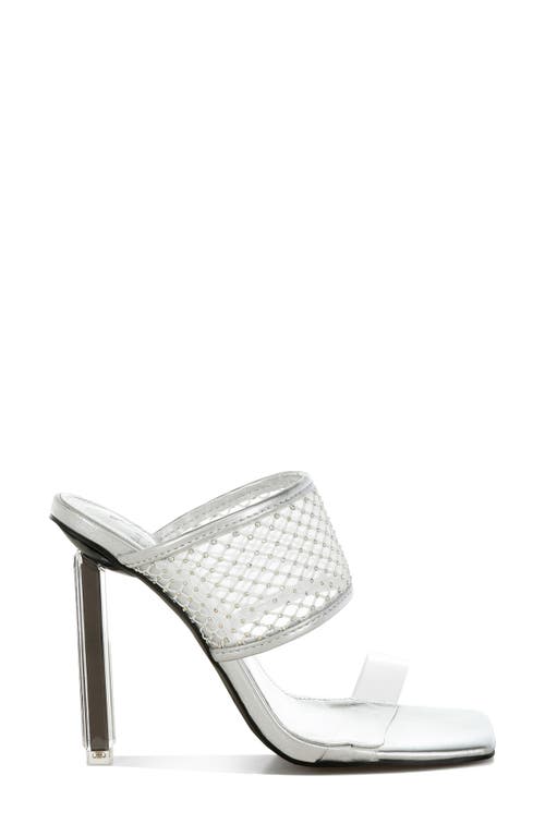 LONDON RAG LONDON RAG SALWEEN CLEAR STRAP STILETTO SANDAL 