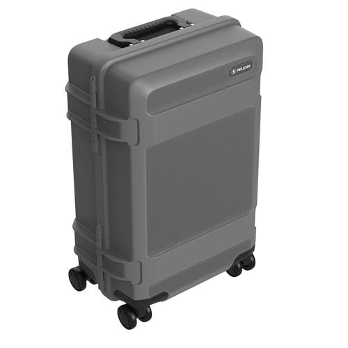 Pelican Atx Luggage Hardside 22 Inch Carry On Spinner Luggage In Gray