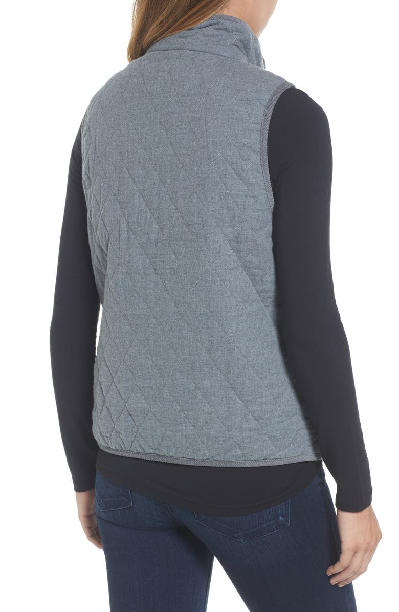 Caslon<sup>®</sup> Quilted Vest, Alternate, color,