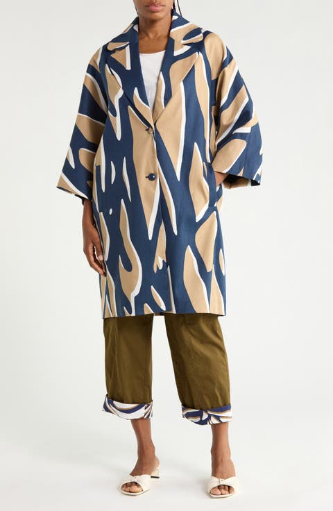Diane Linen Blend Coat