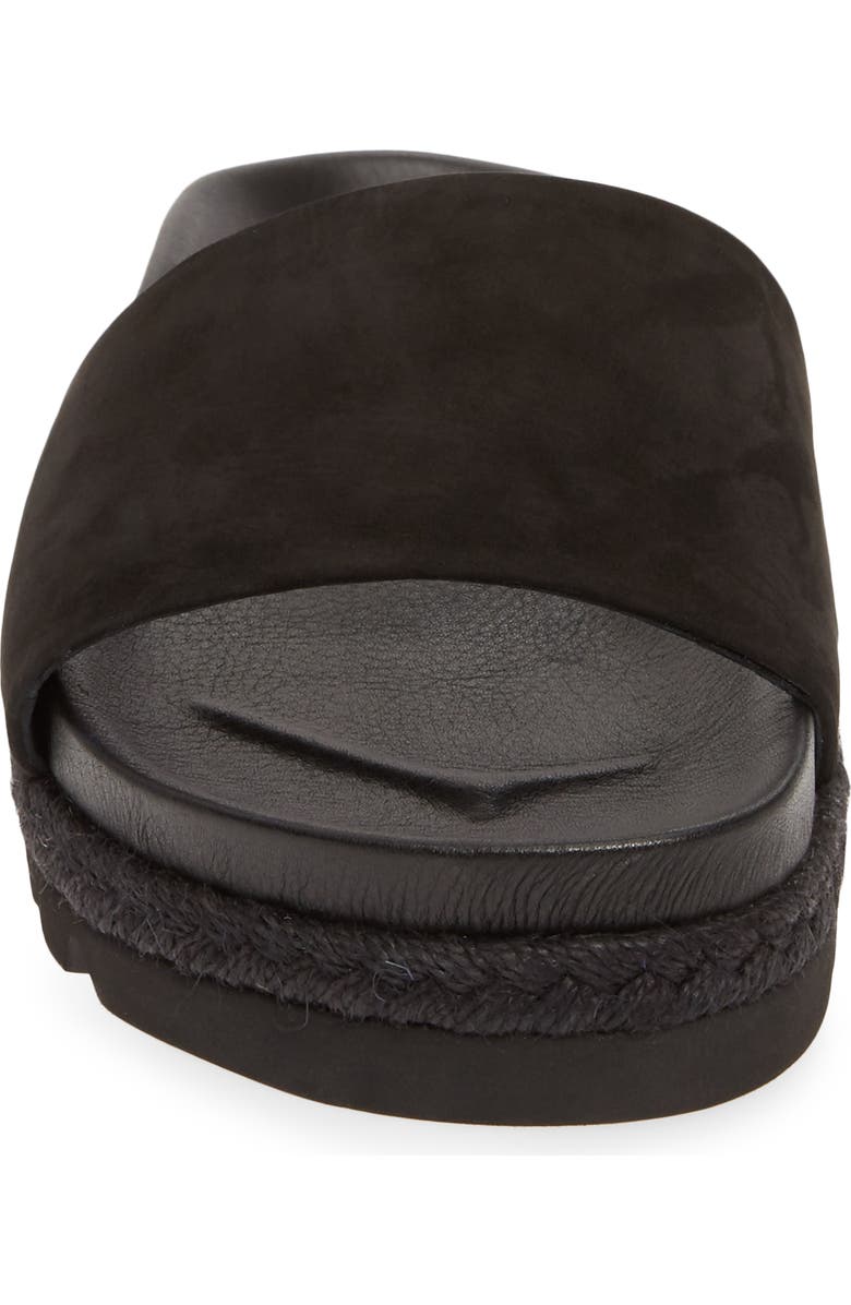 JSlides Genuine Calf Hair Espadrille Slide Sandal, Alternate, color,