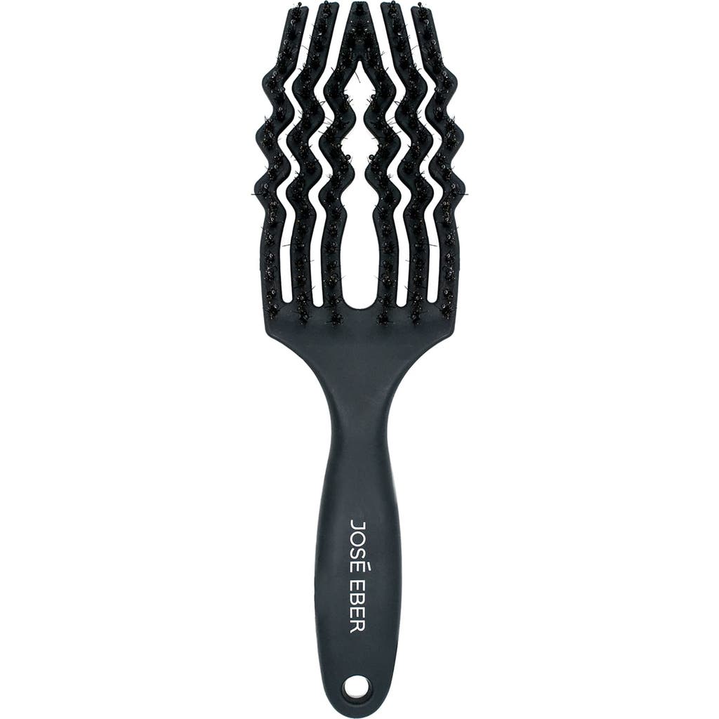 Jose Eber Detangler Brush 100% Natural Boar & Nylon Bristles, All Hair Types