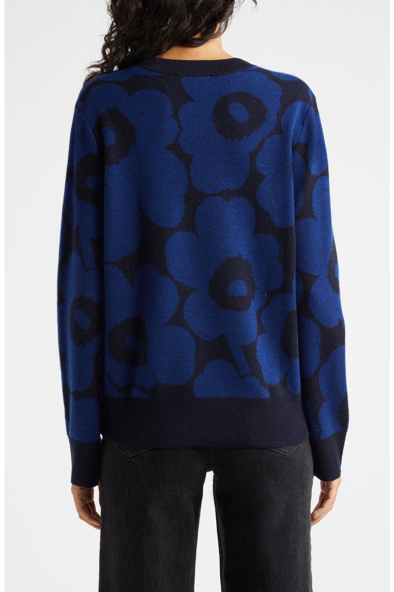 Koolaus Pieni Unikko Wool Sweater, Alternate, color, BLUE DARK BLUE