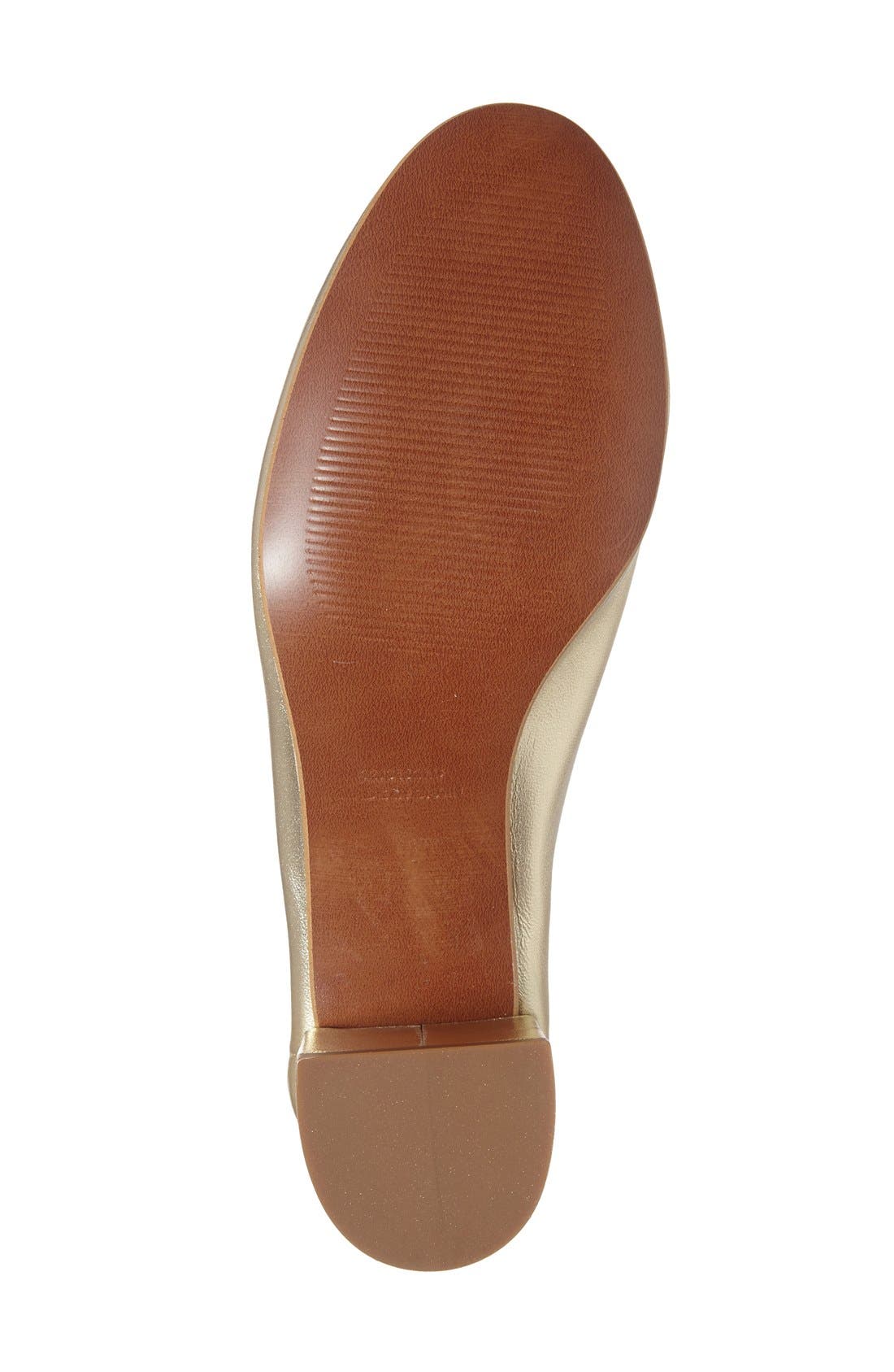 Topshop 'Juno' Ballet Shoe, Alternate, color, 