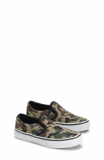 Kids' Classic Camo Slip-On Sneaker