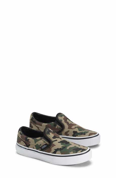 Kids' Classic Camo Slip-On Sneaker